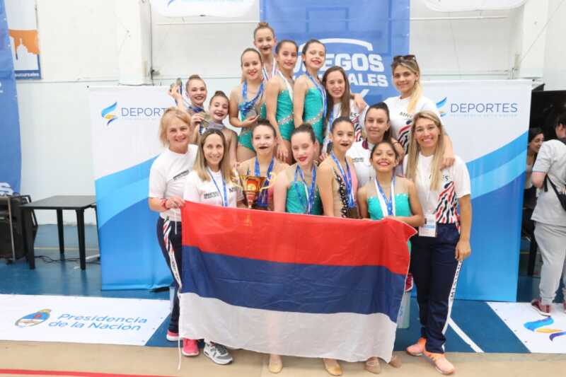 Juegos Nacionales Evita: otra jornada inolvidable para Misiones en Mar del Plata 2 JNE2019 Misiones GimnasiaRitmica Juvenil Infantil