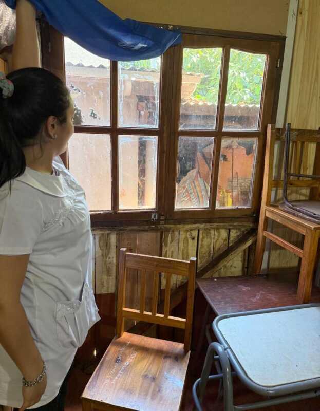 San Vicente: la comunidad de la Escuela 951 necesita otro edificio y mientras reclama más aulas 8 La Escuela 951 esta asentada en un espacio publico