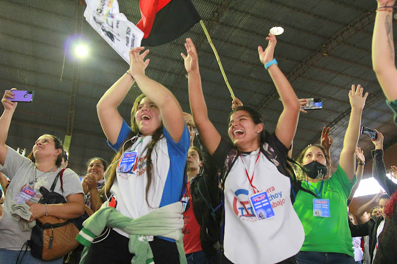 La juventud del Evita tuvo intensa participacion en el lanzamiento de TTT Misiones
