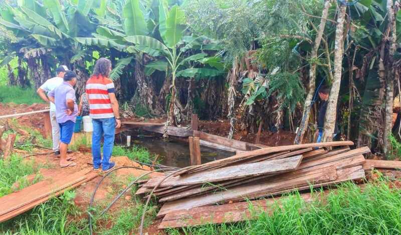 Las familias del barrio Obrero de San Vicente arriesgan su salud toda vez que consumen agua de un pozo7
