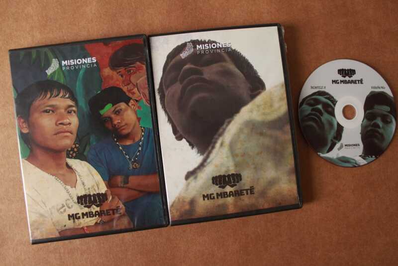 Jóvenes Mbyá grabaron un videoclip de Hip Hop 1 MG Mbarete