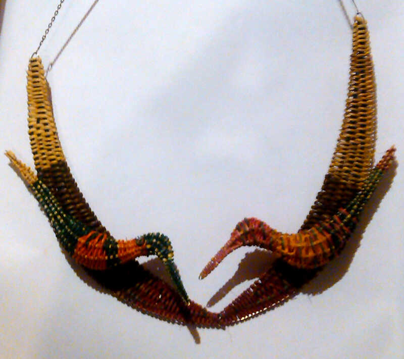 Maria Acosta Collar pajaros