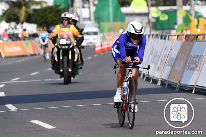 Misiones recibe el Tour de la Antorcha de Buenos Aires 2018 2 Mariela Delgado Paraciclismo