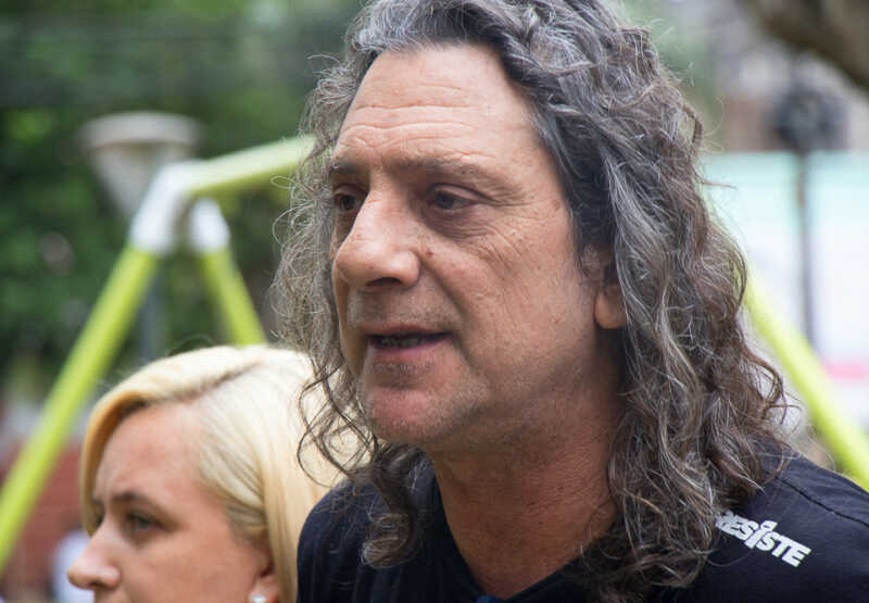 Sereno: "Queremos representar a quienes no tienen voz en el sistema político tradicional" 1 Martin Sereno primer candidato a diputado del partido Tierra Techo y Trabajo