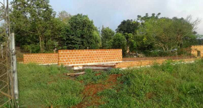 Obra paralizada de la Escuela 874 de San Pedro