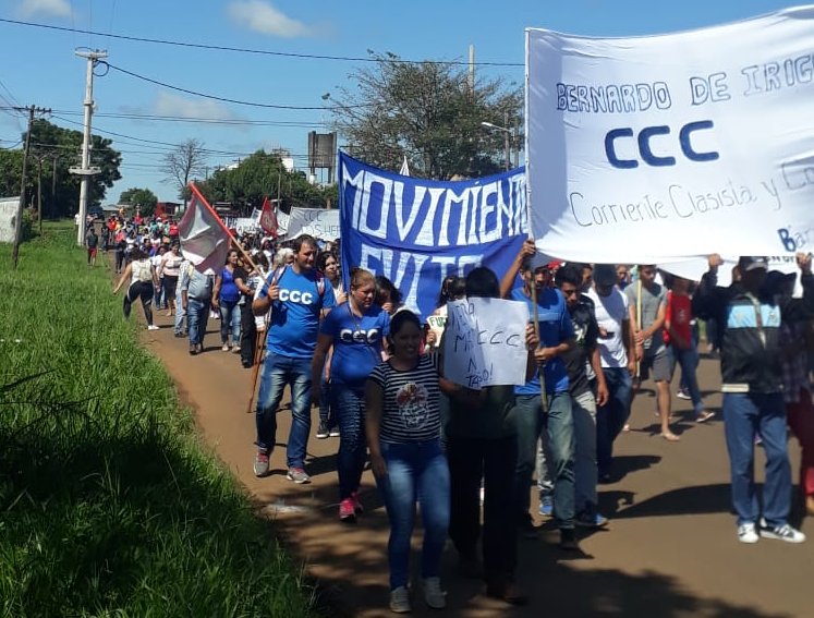Reclamos en Bernardo de Irigoyen