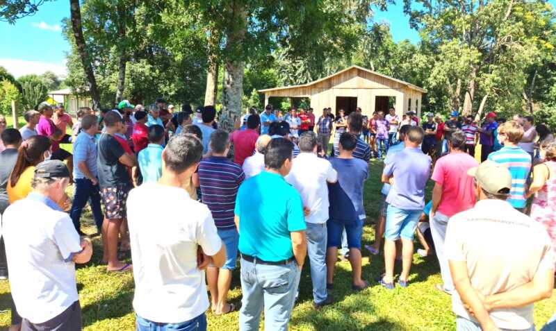 El Soberbio: reclaman el asfaltado de ruta provincial 15 2 Reunion de productores en reclamo de asfaltado de Ruta Provincial 15 de El Soberbio1