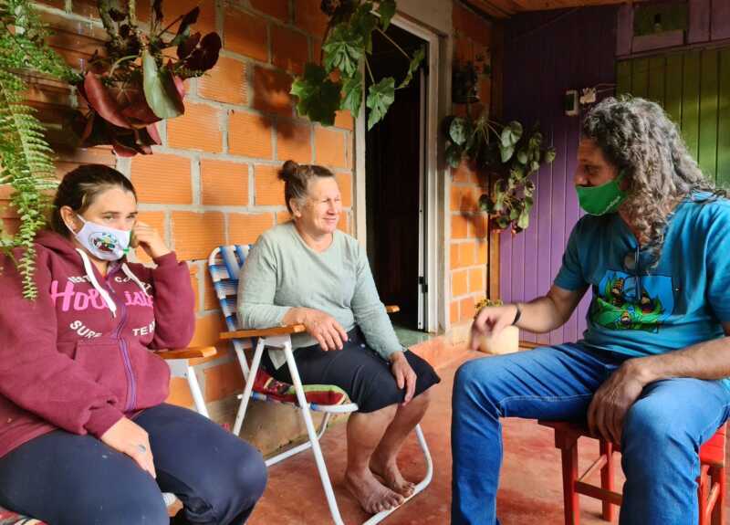 En Fracrán familiares de personas con discapacidad se quejan del abandono del Municipio de San Vicente 4 Rosa Da Silva realiza un gran esfuerzo para sostener a sus hijos sin ayuda del municipio