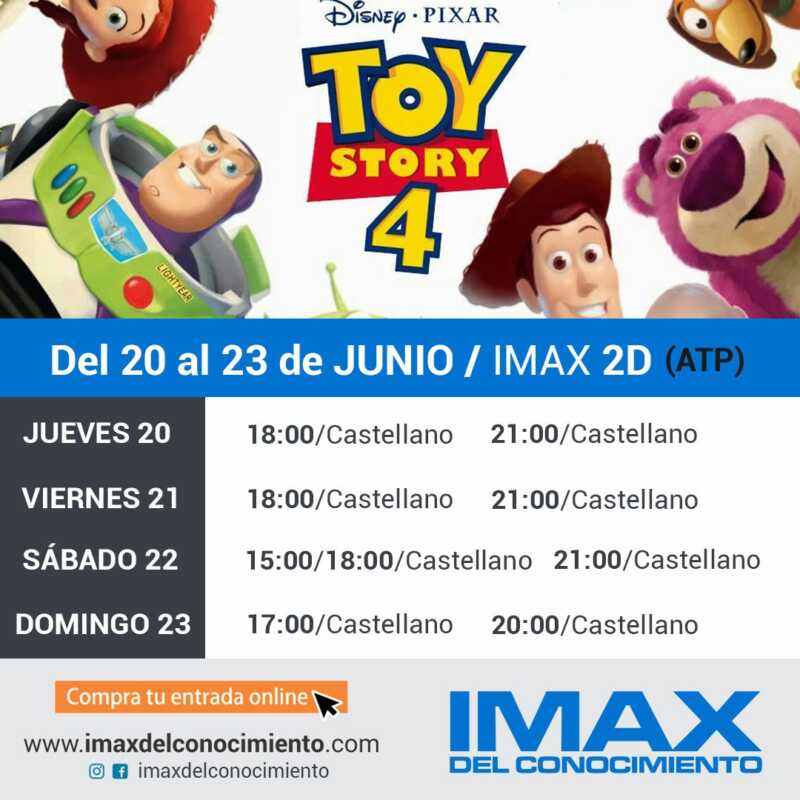 Toy Story cartelera