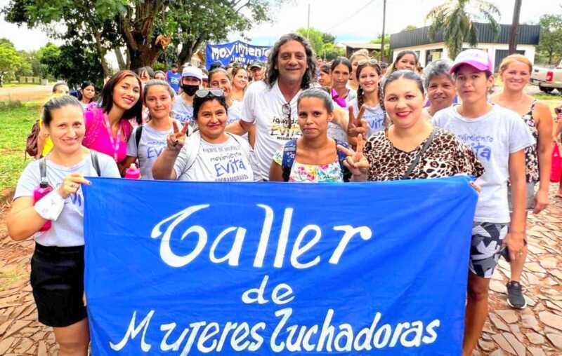 Trabajadoras de la economia popular con el diputado Martin Sereno TTT