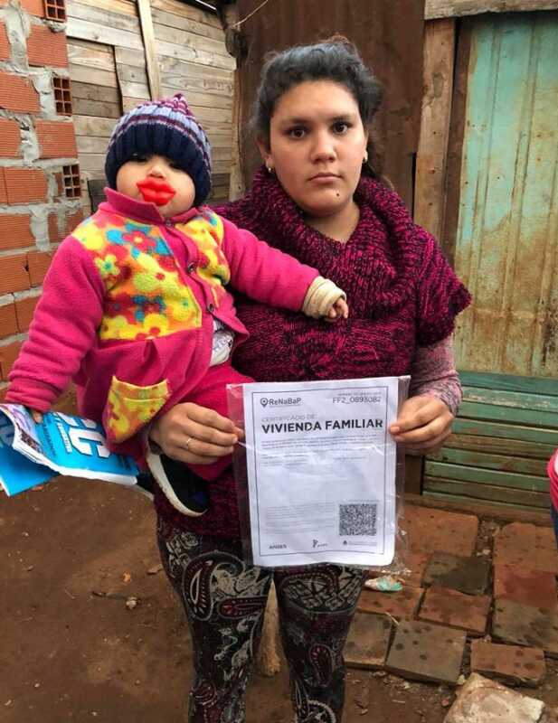 Vecinos de la chacra 190 relevados por el RENABAP1