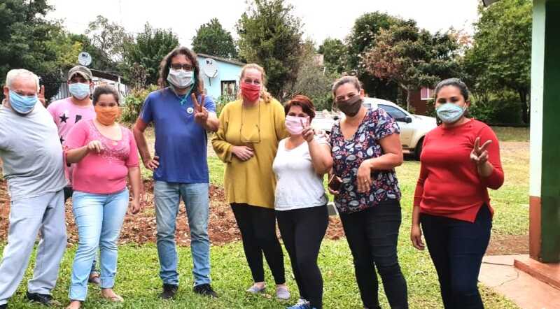 Vecinos y vecinas de Martires reclaman alumbrado en sus barrios para tener mayo seguridad