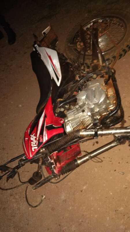 Garuhapé: motociclista murió tras un choque frontal 2 WhatsApp Image 2018 04 08 at 06.42.01