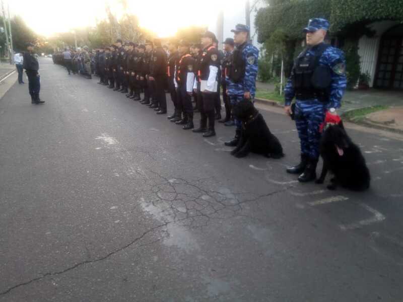Posadas: 400 policías recorren barrios y haciendo controles viales en megaoperativo 2 WhatsApp Image 2018 07 18 at 18.58.54 copia
