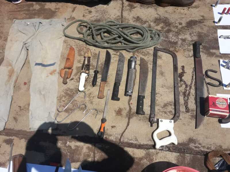 San Vicente: detuvieron a “Cuatreros”, secuestraron armas y más de 100 kilos de carne vacuna 2 WhatsApp Image 2018 09 29 at 18.14.49