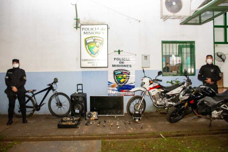 Capturaron a un hombre involucrado en cuatro hechos delictivos y secuestraron varios objetos robados 1 WhatsApp Image 2022 08 06 at 9.36.26 AM