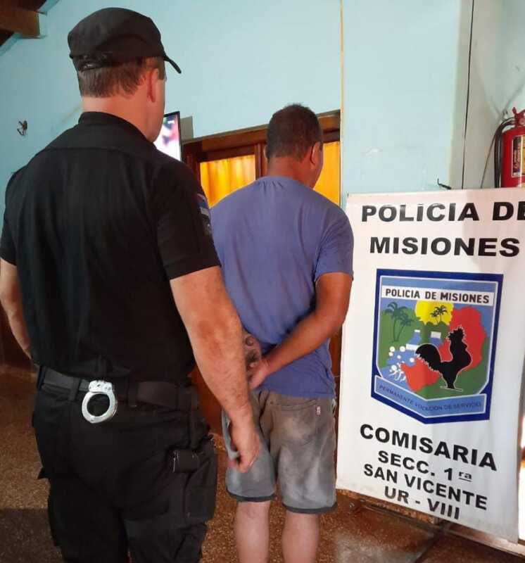 Secuestraron madera nativa y detuvieron a un hombre en San Vicente 1 WhatsApp Image 2022 11 29 at 22.45.01