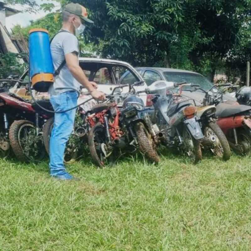 Continúa el plan de descacharrización en las más de 400 dependencias policiales de la provincia 1 WhatsApp Image 2024 01 04 at 12.49.26 1