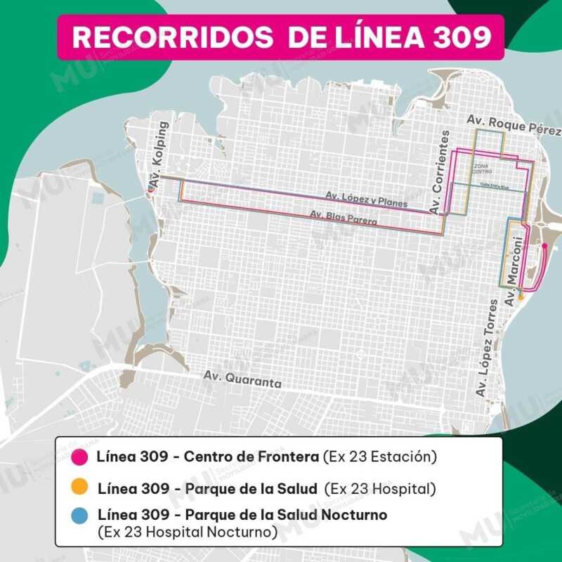 La Municipalidad recordó los recorridos de las nuevas líneas pero sigue sin informar las frecuencias 5 WhatsApp Image 2024 04 25 at 07.58.40