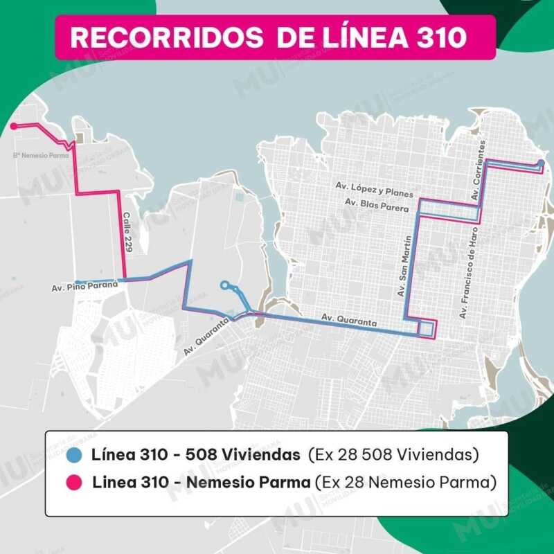 La Municipalidad recordó los recorridos de las nuevas líneas pero sigue sin informar las frecuencias 3 WhatsApp Image 2024 04 25 at 07.58.42