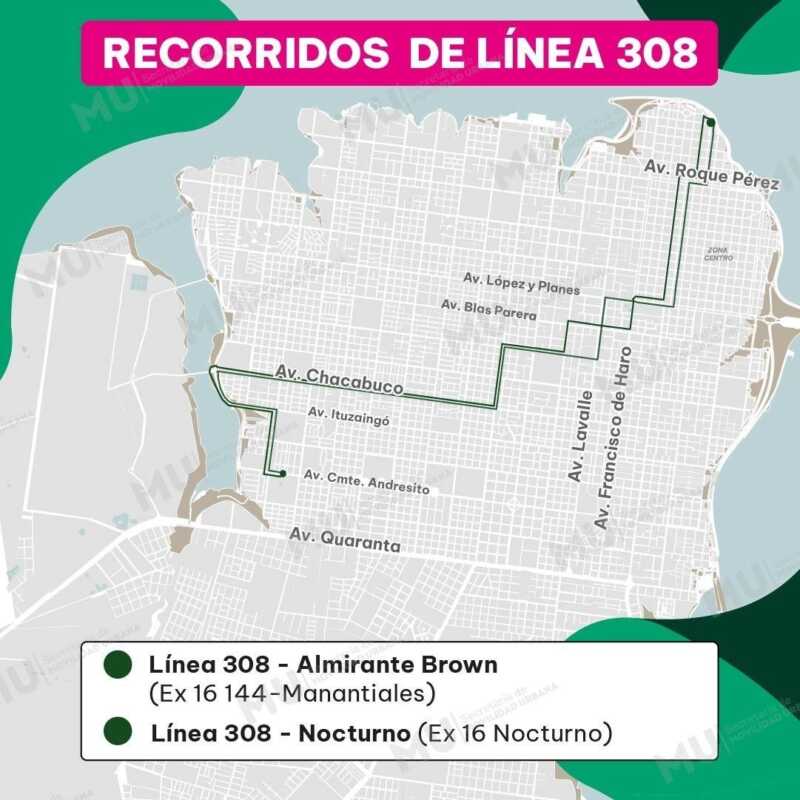 La Municipalidad recordó los recorridos de las nuevas líneas pero sigue sin informar las frecuencias 2 WhatsApp Image 2024 04 25 at 07.58.43