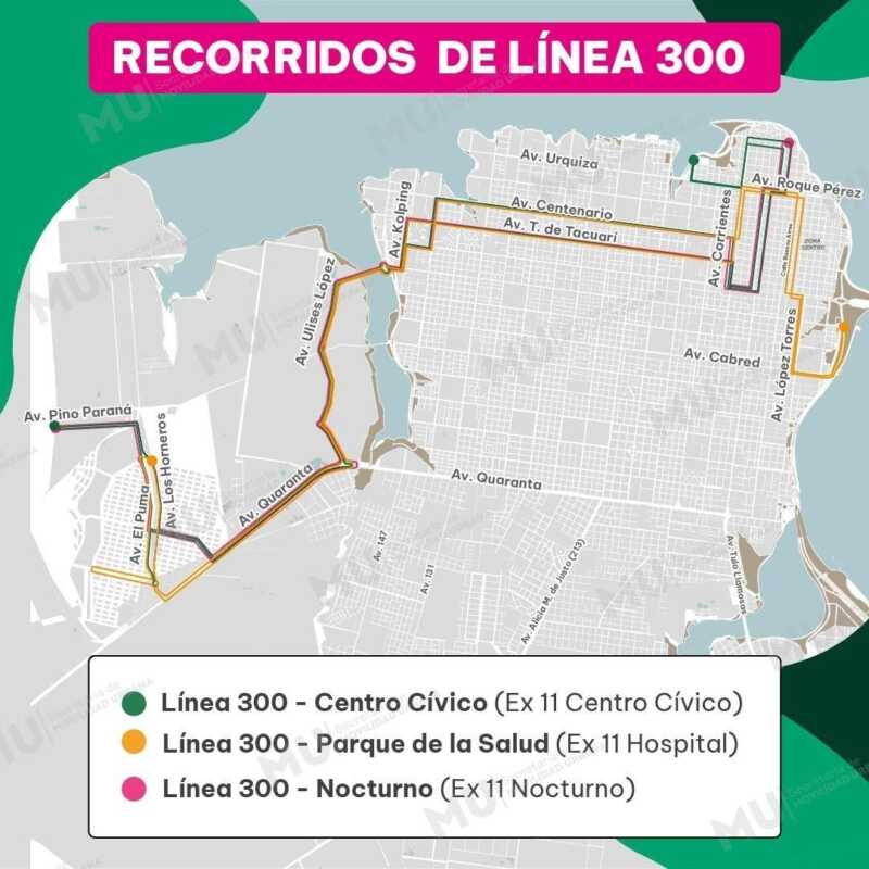 La Municipalidad recordó los recorridos de las nuevas líneas pero sigue sin informar las frecuencias 1 WhatsApp Image 2024 04 25 at 07.58.44