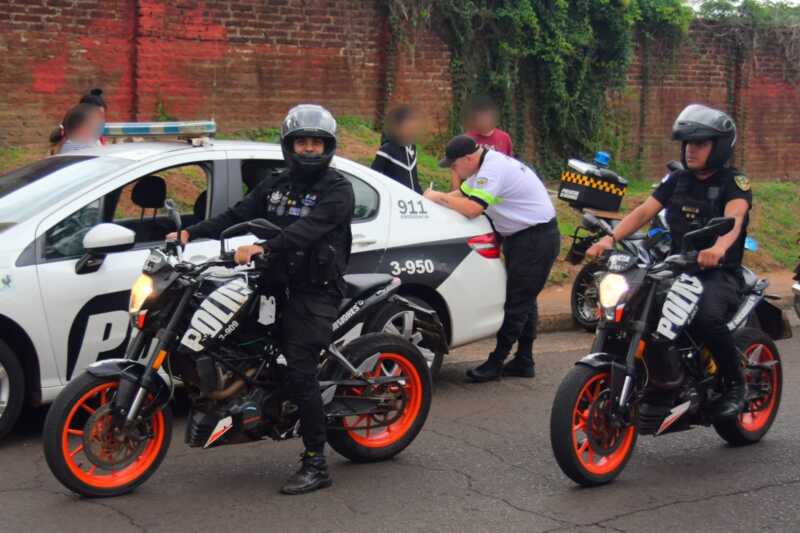 Secuestran 27 motocicletas en operativo de control policial en Posadas 1 WhatsApp Image 2025 04 24 at 20.03.43