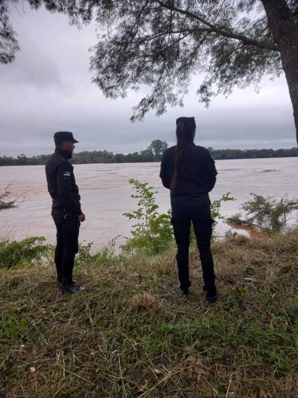 Evacuaciones preventivas por crecida del río Uruguay en El Soberbio y San Javier 5 WhatsApp Image 2025 06 30 at 08.34.45
