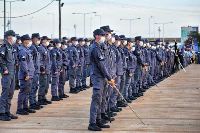 El Servicio Penitenciario Provincial conmemoró sus 63 años con un acto en Posadas 2 aniversario spp 1