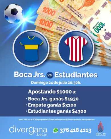 boca estudiantes