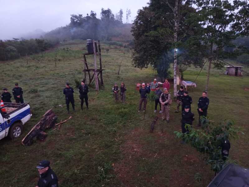 El Soberbio: hallaron pertenencias del niño desaparecido y refuerzan la búsqueda en la zona 4 busqueda 4