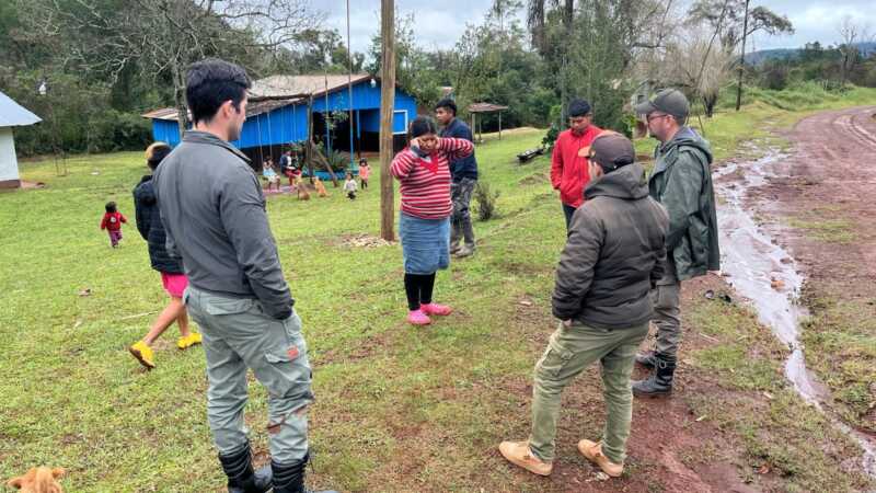Tras una denuncia por desmonte, Ecología inspeccionó área indígena en Caraguatay 4 ecologia 5