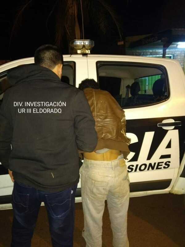 Detuvieron a “Panterita”, secuestraron un arma de fuego y recuperaron objetos robados en Eldorado 1 eldorado 2 2