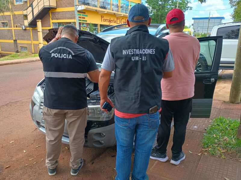Dos detenidos y vehículos recuperados en operativos realizados en toda la provincia 1 elementos recuperados 2