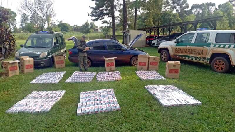 embistio un control de gendarmeria con un vehiculo cargado con cigarrillos ilegales 1