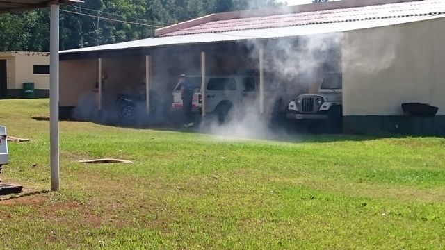 Continúan con las acciones prevención y control del Dengue en distintas localidades de Misiones 1 fumigacion concepcion