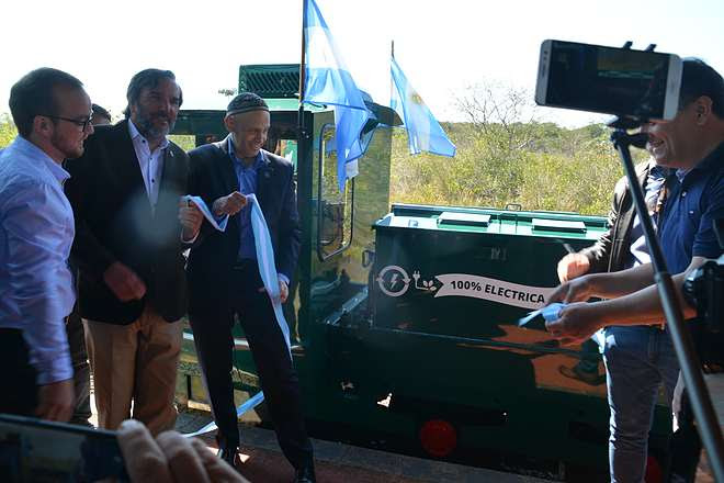 Nueva locomotora ecológica en el Parque Nacional Iguazú 1 lghgh