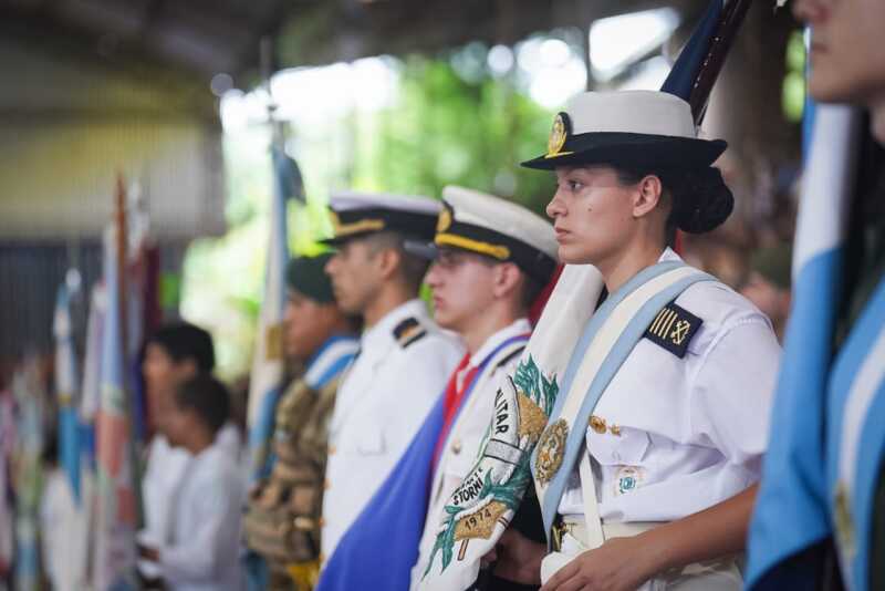 Misiones homenajeó a los veteranos y caídos de Malvinas con un acto en Montecarlo 3 malvinas 4