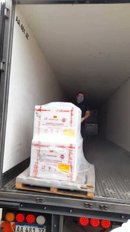 Este domingo llegaron 11.400 vacunas Sputnik V componente 1 a Misiones 2 nueva entrega de vacunas