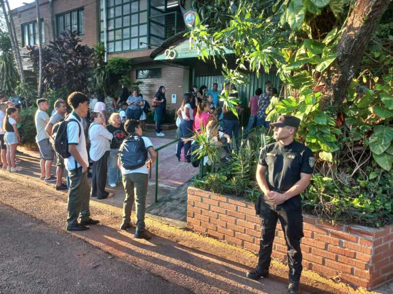 Inicio de clases en Misiones con operativos policiales de prevención 1 operativos 6