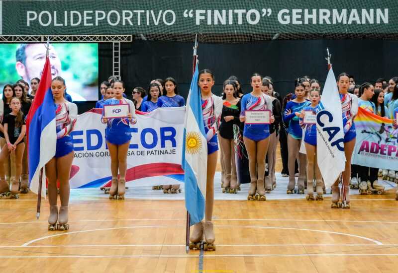 Posadas se luce como sede del Nacional B de Patinaje Artístico 3 patin en posadas 1