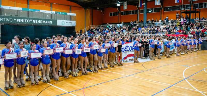 Posadas se luce como sede del Nacional B de Patinaje Artístico 2 patin en posadas 4