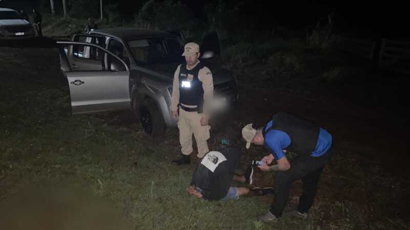 Secuestraron más de una tonelada de droga en Posadas: hay dos detenidos 1 persecucion y detenidos 1