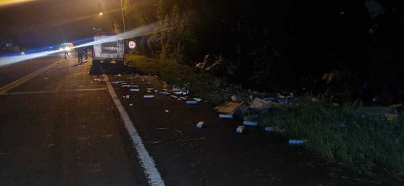 Presunto contrabandista despistó mientras era perseguido por Gendarmería y está en grave estado 1 siniestro vial 2 2