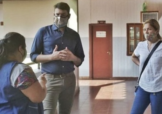 Posadas: Souza visitó el Centro de Jubilados San Gerardo 1 souza