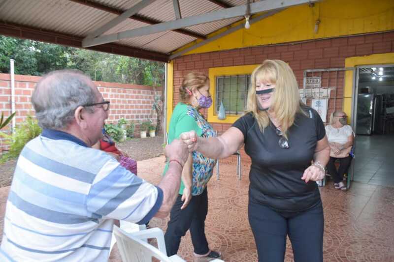 Posadas: Souza visitó el Centro de Jubilados San Gerardo 2 souza2