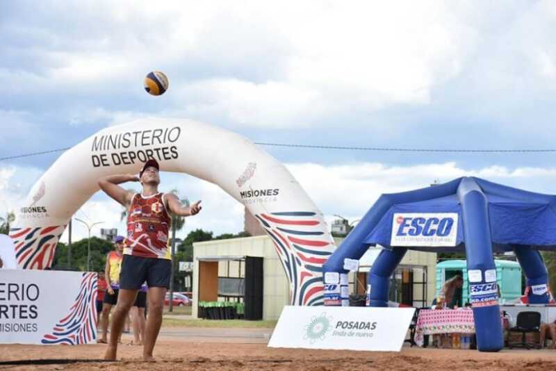 Voley de Playa: el Circuito Misionero 2020 comenzó en Posadas 2 vv3