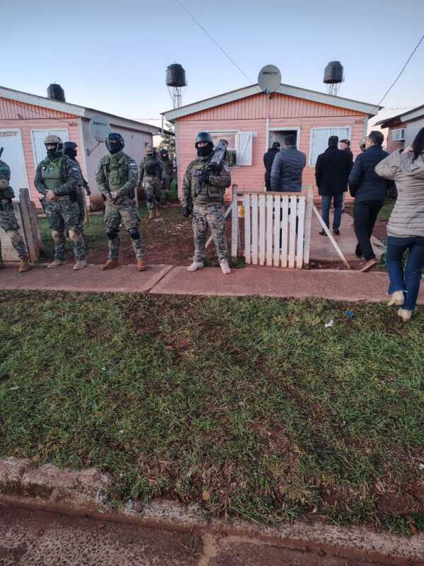 Más de 90 detenidos y 50 allanamientos en Posadas y Garupá en solo 30 días 8 detenidos garupa posadas 9