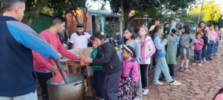 Día del Niño en chacra 158: una tarde de juegos, afecto y compromiso comunitario