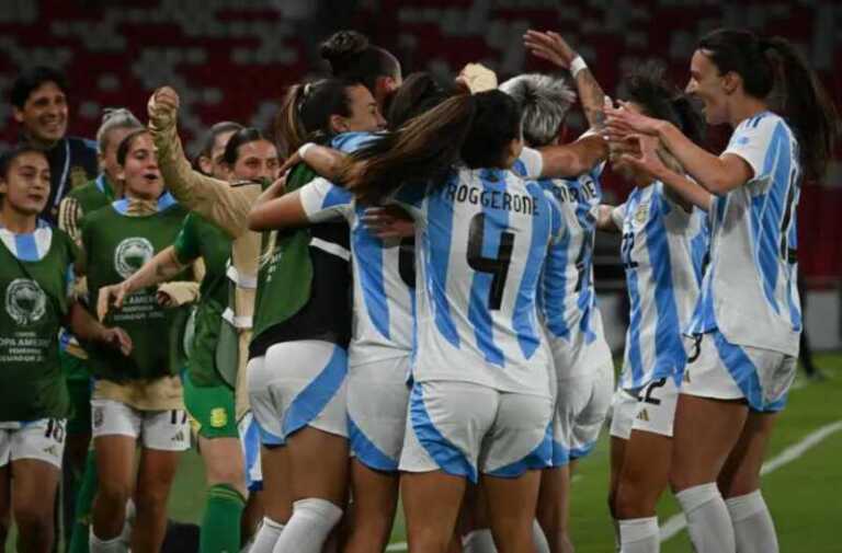 Argentina se quedó con el tercer puesto en la Copa América Femenina